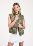 Rose Synth Down Vest
