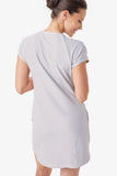 Energic V-Neck Dress With Pockets