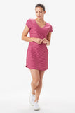 Energic V-Neck Dress With Pockets