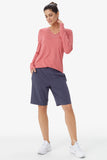 Romina Tech Bermuda Shorts With Pockets