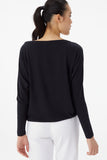 Downtown Casual Long Sleeve Top