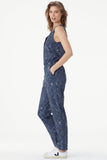 Gateway Front Button Opening Sleeveless Jumpsuit