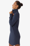 Villeray Turtleneck Long Sleeve Dress