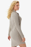 Villeray Turtleneck Long Sleeve Dress